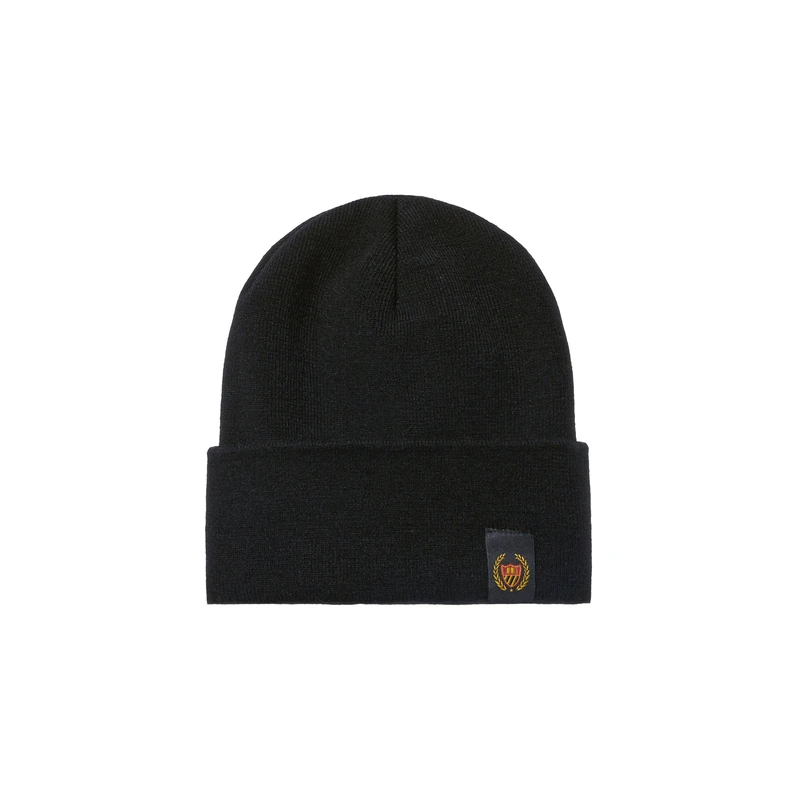 Academy crest Beanie - VINTAGE BLACK